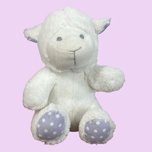 Lila & Jack 8” Lamb Sheep Plush Stuffed Animal